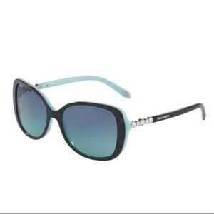 Tiffany & Co. 4121B Sunglasses Black/Tiffany Blue